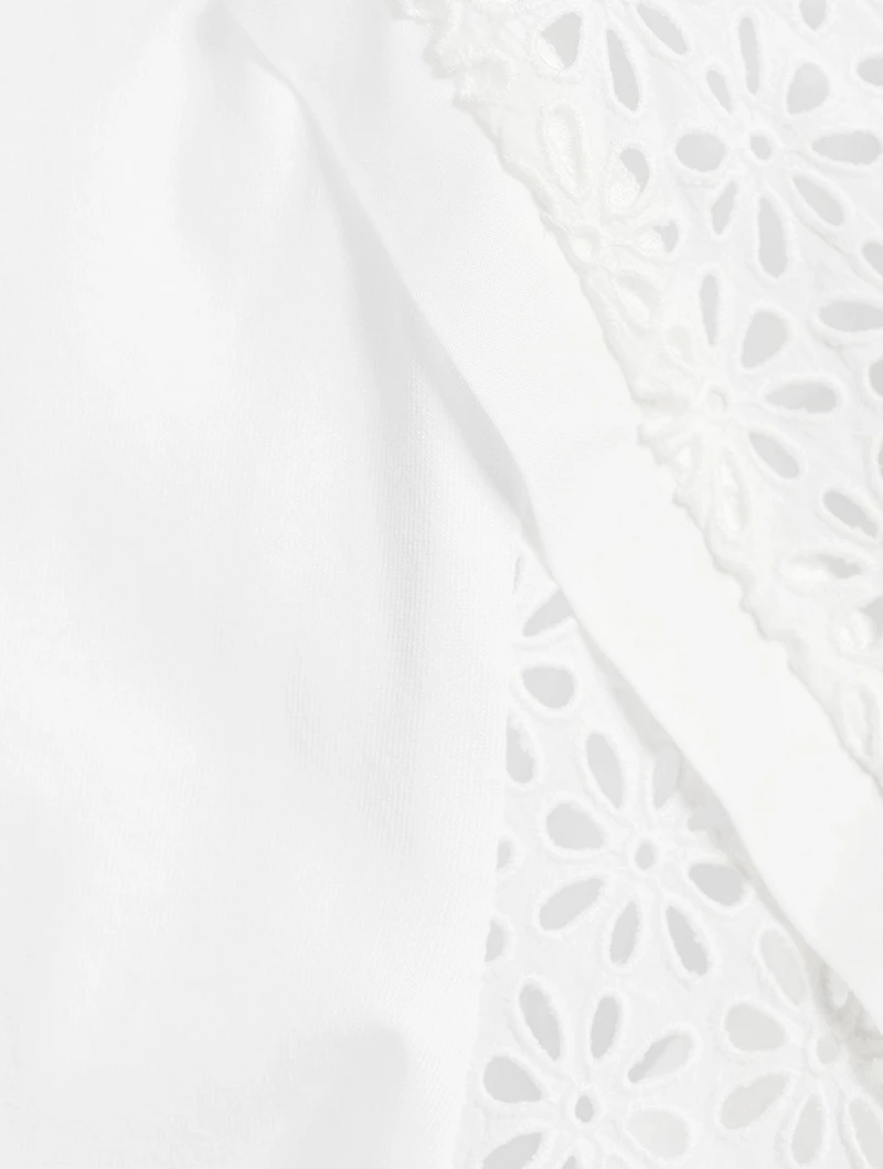 Broderie Anglaise T-Shirt