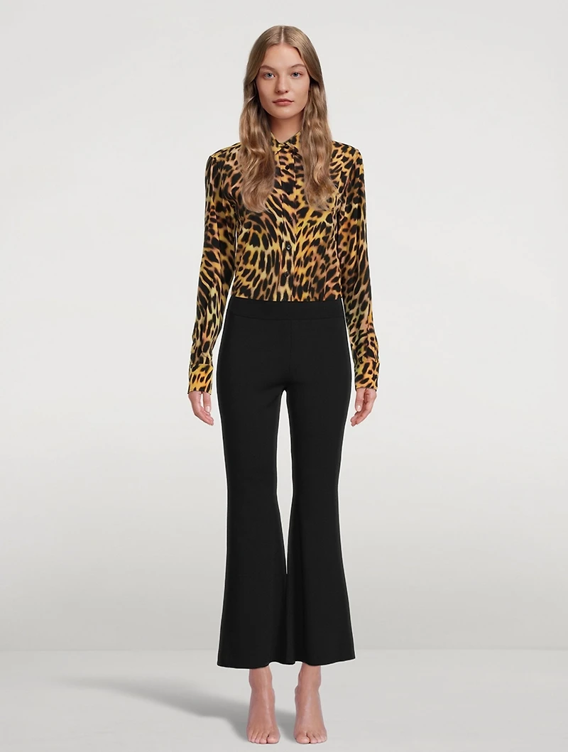 Cotton Shirt Cheetah Print