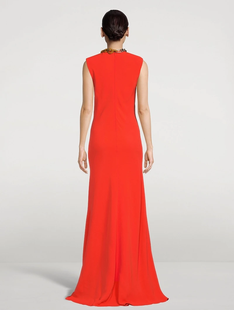 Falabella Chain Maxi Dress