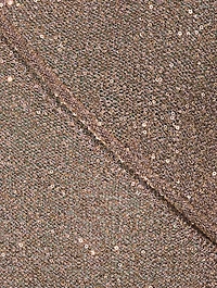 Sequin Knit Mini Dress
