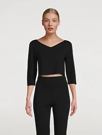 Compact Knit Top