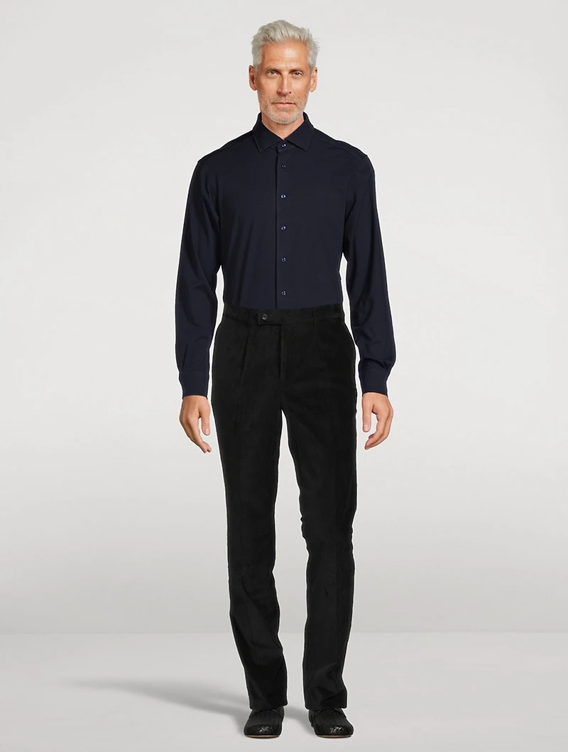 Modern 4-Flex Stretch Knit Shirt
