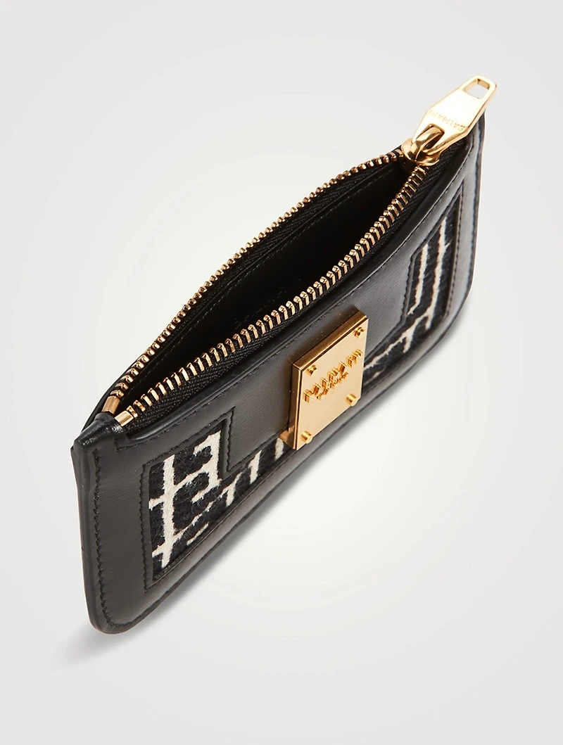 1945 Monogram Jacquard Card Case