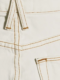 London High-Waisted Straight-Leg Jeans