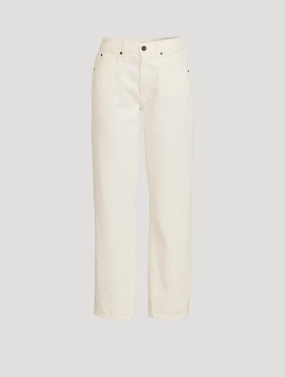 Sophie Mid-Rise Straight Jeans