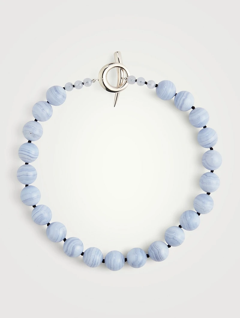 Medium Chalcedony Collar