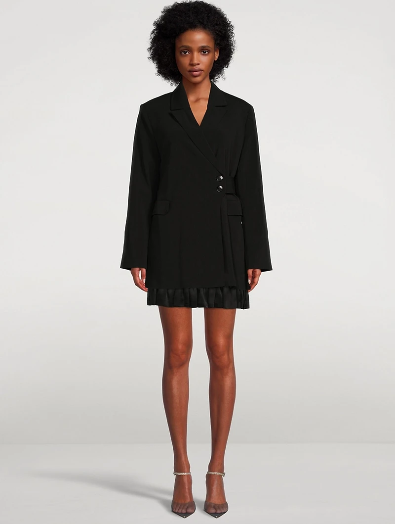 Melange Suiting Blazer