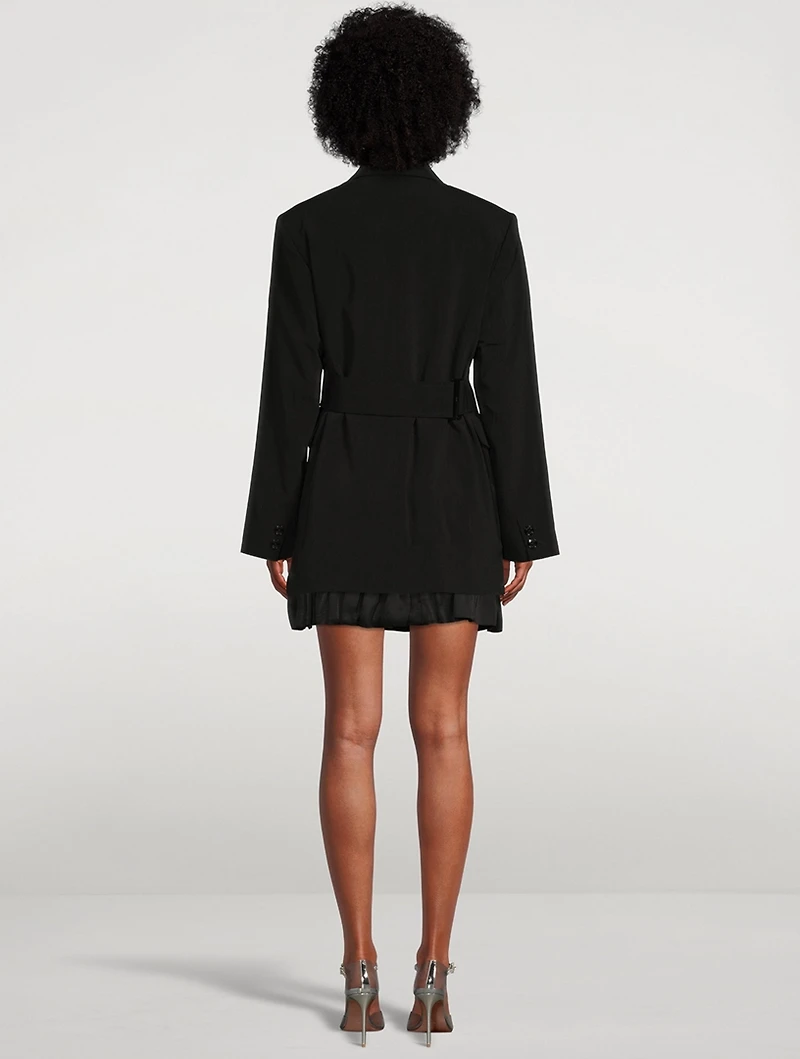 Melange Suiting Blazer
