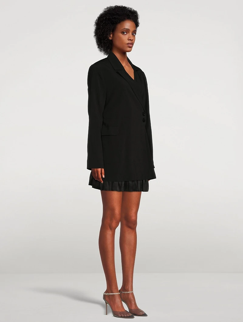 Melange Suiting Blazer