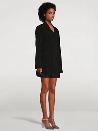 Melange Suiting Blazer