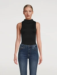 Scuba Funnel-Neck Bodysuit