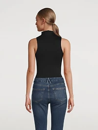 Scuba Funnel-Neck Bodysuit