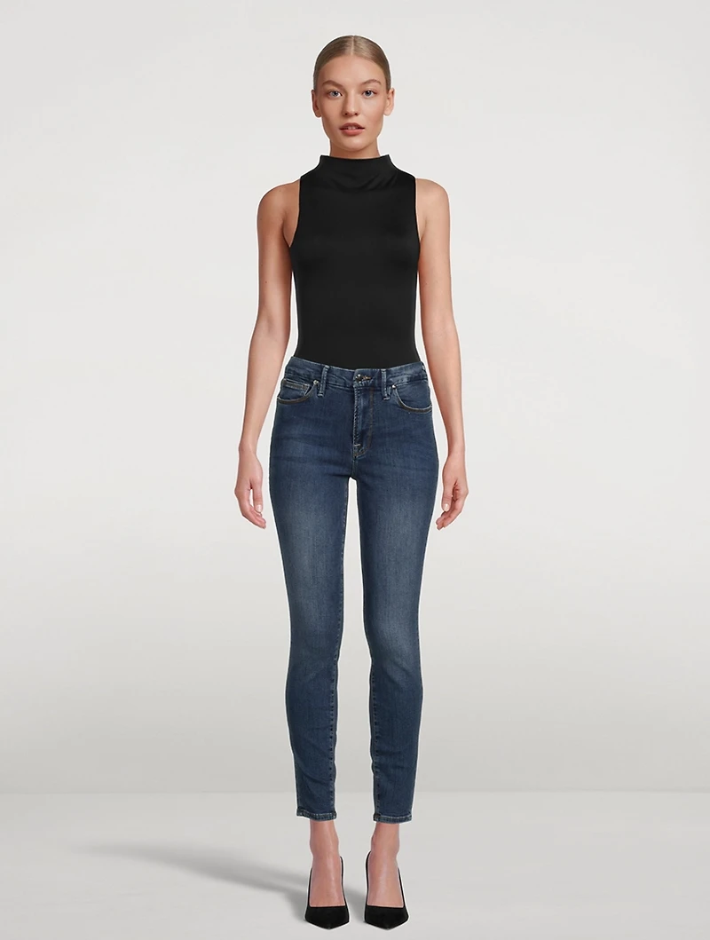 Scuba Funnel-Neck Bodysuit