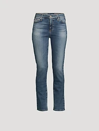 Mari High-Waisted Straight Jeans