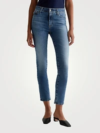 Mari High-Waisted Straight Jeans