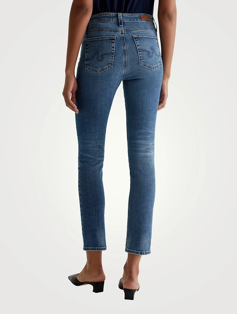 Mari High-Waisted Straight Jeans