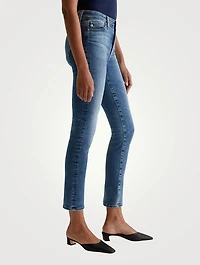 Mari High-Waisted Straight Jeans