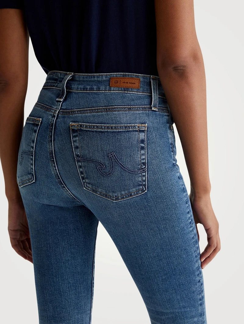 Mari High-Waisted Straight Jeans