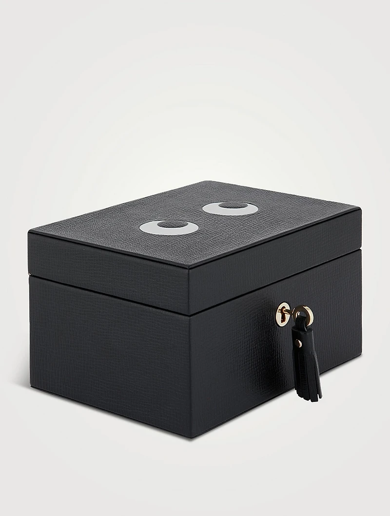 Small Eyes Leather Box