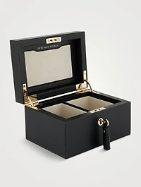 Small Eyes Leather Box