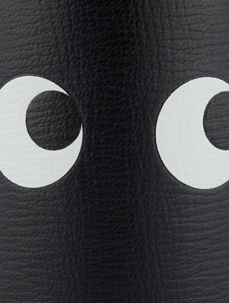 Eyes Leather Pencil Pot