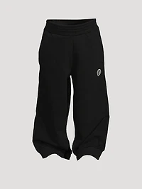 Cotton Sweatpants With Slit