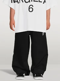 Cotton Sweatpants With Slit