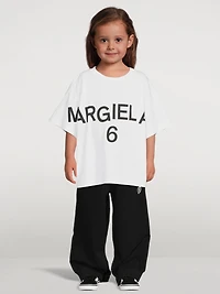 Cotton Sweatpants With Slit