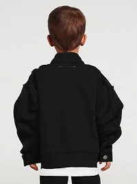Denim Jacket With Logo