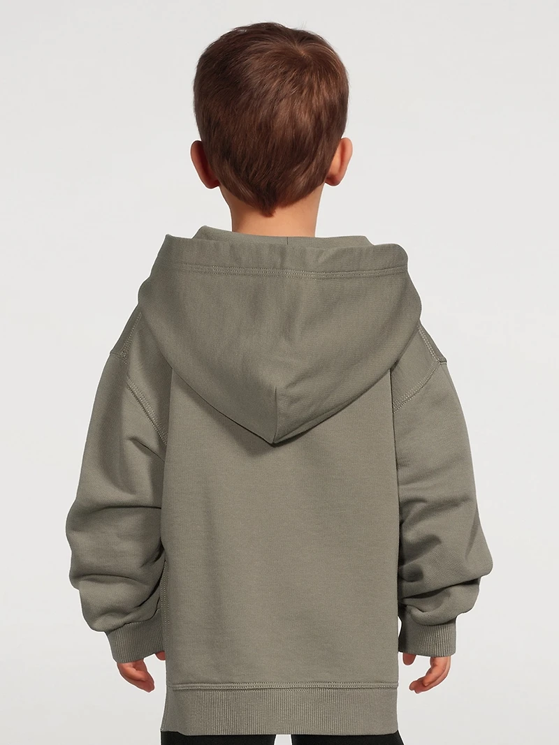 Cotton Logo Hoodie