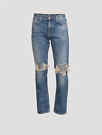 Gritty Jackson Straight-Leg Jeans