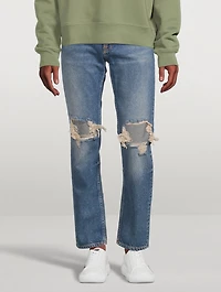 Gritty Jackson Straight-Leg Jeans