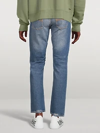 Gritty Jackson Straight-Leg Jeans