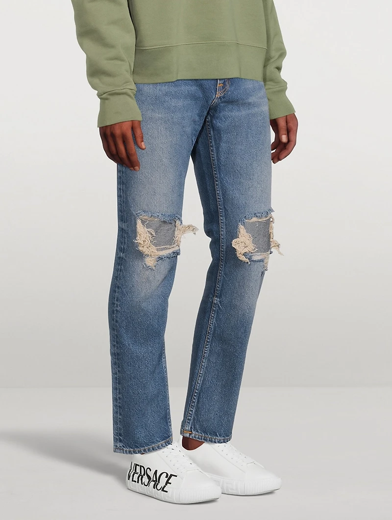 Gritty Jackson Straight-Leg Jeans