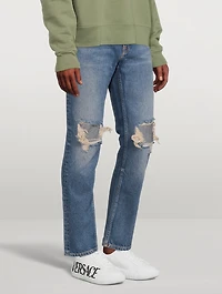 Gritty Jackson Straight-Leg Jeans