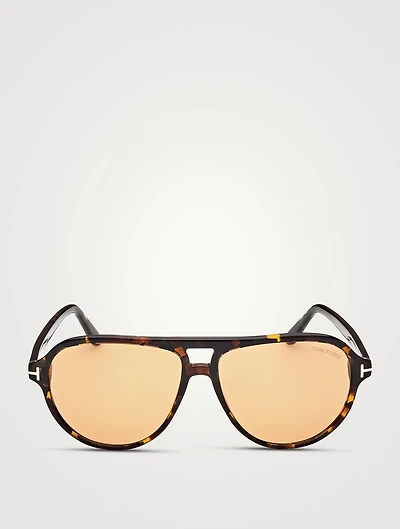 Jeffrey Aviator Sunglasses