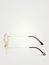 Aviator Optical Glasses With Blue Block Lenses