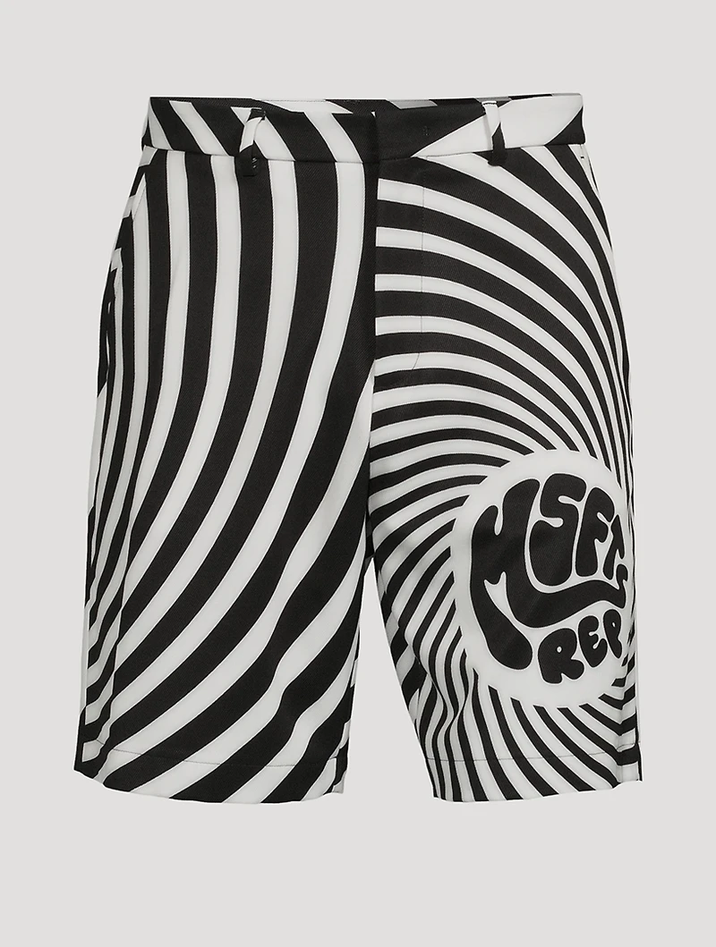 Shorts Spiral Print