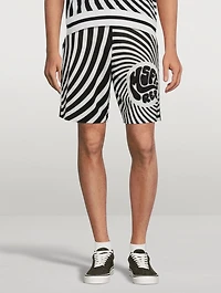 Shorts Spiral Print