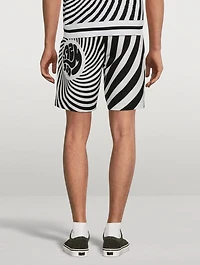 Shorts Spiral Print