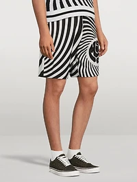 Shorts Spiral Print