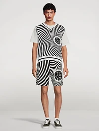 Shorts Spiral Print