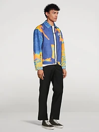 Cotton Printed Workwear Jacket