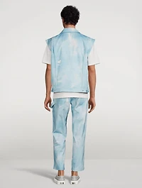 Cotton Printed Workwear Vest