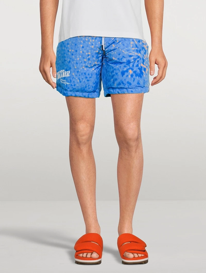 Printed Sweat Shorts