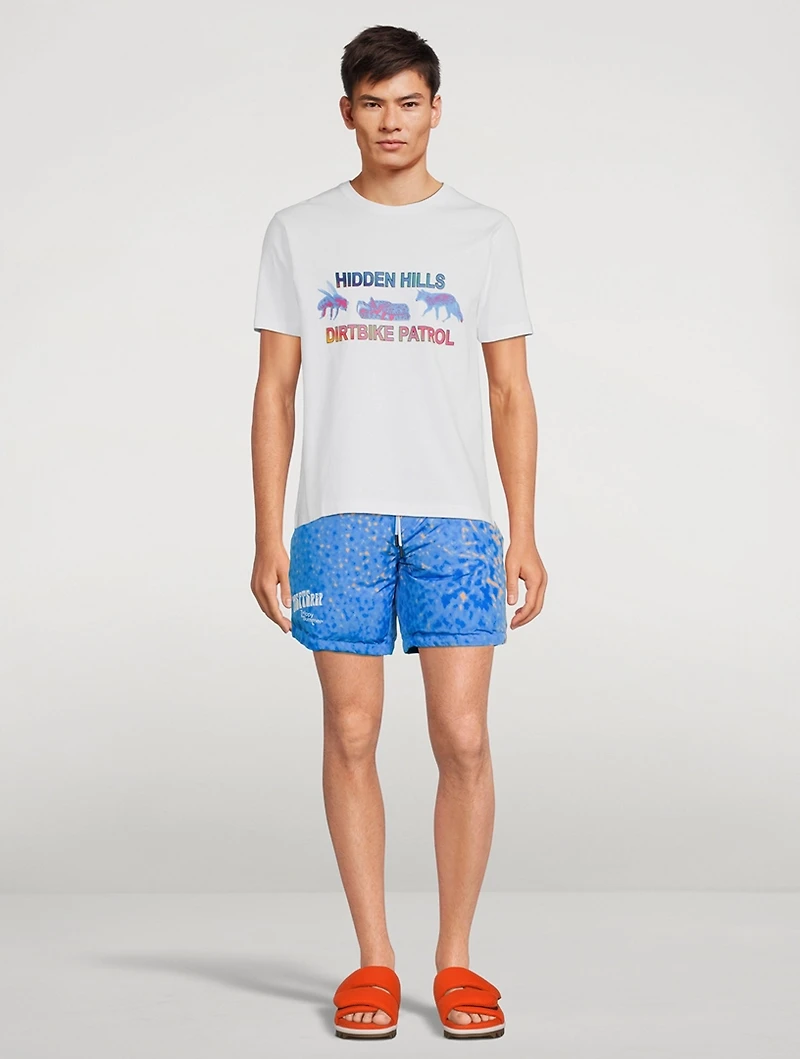 Printed Sweat Shorts