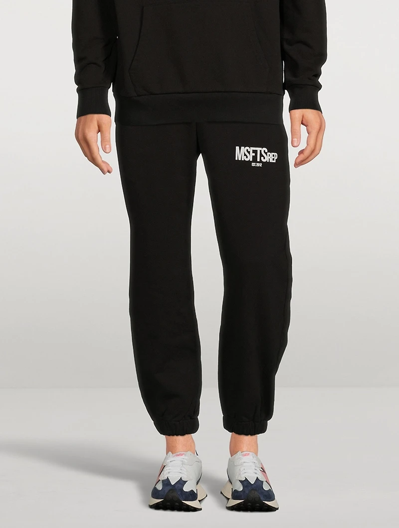 Cotton Logo Sweatpants