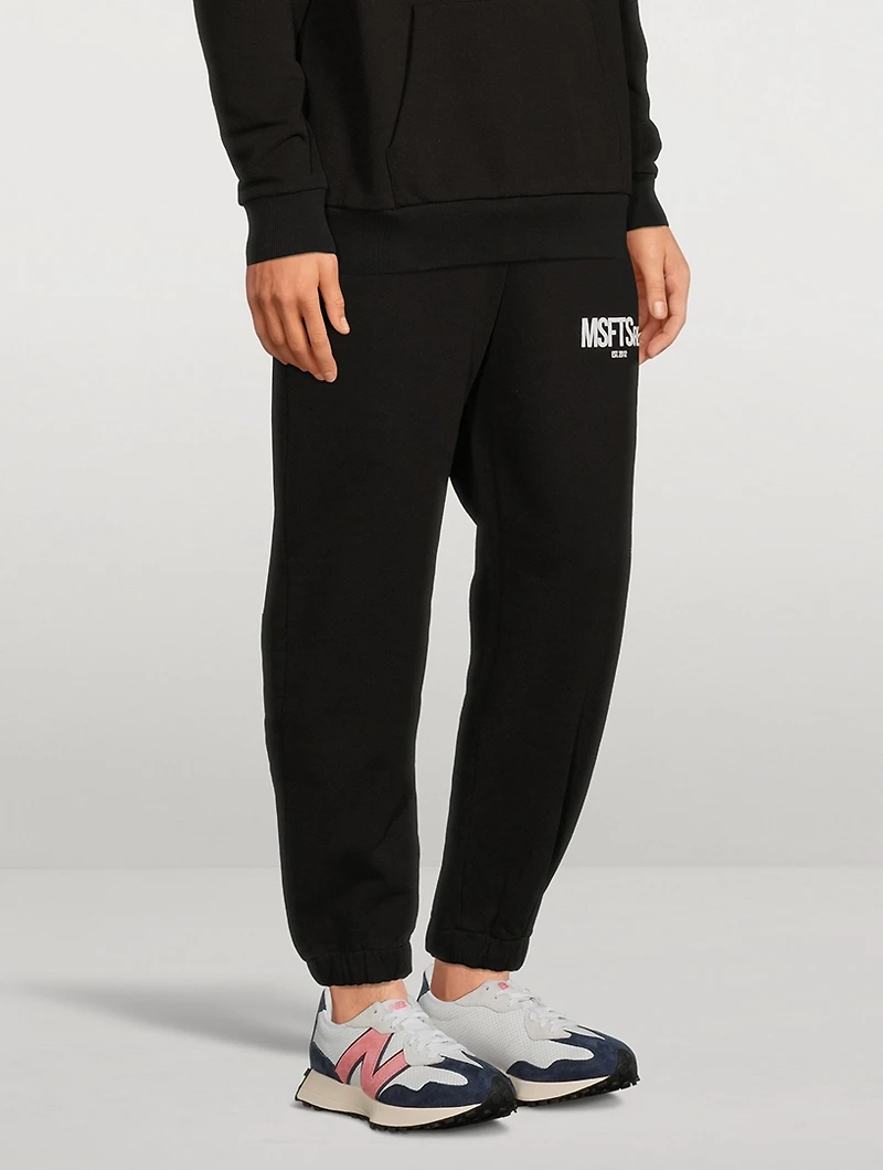 Cotton Logo Sweatpants