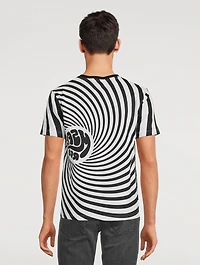 Spiral Logo Cotton T-Shirt