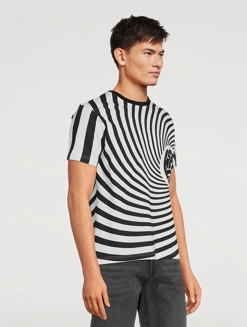 Spiral Logo Cotton T-Shirt